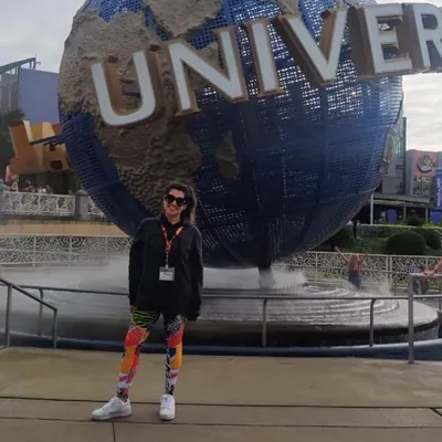 Mey en Universal Orlando en 2022